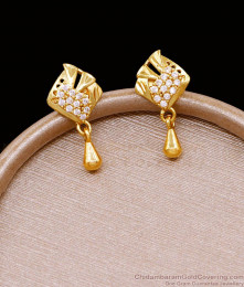 Stylish One Gram Gold Stud Earring For College Girls ER5061