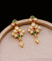 Multi Stone Gold Imitation Dangler Earring Guaranteed Gold Plated Jewelry ER5111 Multi Stone Gold Imitation Dangler Earring Guaranteed Gold Plated Jewelry ER5111