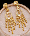 Trendy Screw Back Gold Imitation Earring Plain Wedding Danglers ER5156 Trendy Screw Back Gold Imitation Earring Plain Wedding Danglers ER5156