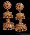 Traditional Lakshmi Design Multi Layer Antique Jhumki Festive Collections ER5174