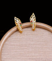 Daily Wear Multi Stone Gold Plated Stud Earrings Shop Online ER5205 Daily Wear Multi Stone Gold Plated Stud Earrings Shop Online ER5205