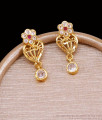 Beautiful Heart Shaped One Gram Gold Stud Earring Shop Online ER5214 Beautiful Heart Shaped One Gram Gold Stud Earring Shop Online ER5214