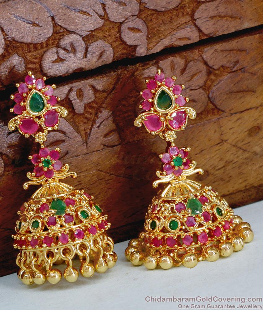 Latest Bridal Wear Gold Imitation Jhumki Earring For Women Fashion ER5227 Latest Bridal Wear Gold Imitation Jhumki Earring For Women Fashion ER5227