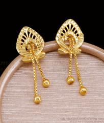 New Arrival Light Weight 2 Gram Gold Dangler Earring Online ER5244 New Arrival Light Weight 2 Gram Gold Dangler Earring Online ER5244