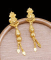 Grand Look Two Gram Gold Long Earring Collection With Price ER5255