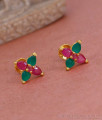 Small Daily Wear Gold Plated Stone Stud Earring At Affordable Price ER5268 Small Daily Wear Gold Plated Stone Stud Earring At Affordable Price ER5268