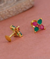 Small Daily Wear Gold Plated Stone Stud Earring At Affordable Price ER5268 Small Daily Wear Gold Plated Stone Stud Earring At Affordable Price ER5268