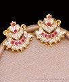 Traditional Gold Finish Impon Earring For Women Fashion ER5289 Traditional Gold Finish Impon Earring For Women Fashion ER5289