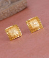 Attractiive One Gram Gold Stud Earring Without Stone ER5370 Attractiive One Gram Gold Stud Earring Without Stone ER5370