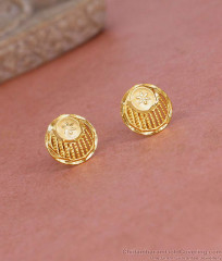Light Weight Gold Plated Small Stud Earring Shop Online ER5372