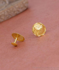 Light Weight Gold Plated Small Stud Earring Shop Online ER5372