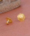 Small Gold Imitation Screw Back Stud Earring For Daily Wear ER5415 Small Gold Imitation Screw Back Stud Earring For Daily Wear ER5415
