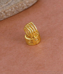 Small Size Buy Micro Gold Plated Plain Hoop Earring For Kids ER5444 Small Size Buy Micro Gold Plated Plain Hoop Earring For Kids ER5444