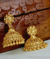 Big Bridal Jhumki Gold Imitation Umbrella Earring Without Stone Online ER5453