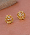 Buy Daily Wear White Stone Stud Gold Imitation Earring Online ER5467
