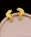 Beautiful Two Gram Gold Peacock Stud Earring Shop Online ER5494 Beautiful Two Gram Gold Peacock Stud Earring Shop Online ER5494