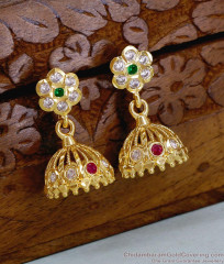 Medium Size Impon 5 Metal Jhumki Earring Collections Online ER5507