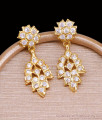 Full White Stone Impon Bridal Earring For Women Fashion ER5536