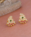 Stylish Mango Design Impon Stone Stud Earring For Women ER5585