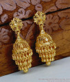 Premium Quality Micro Gold Plated Adukku Jhumki For Wedding ER5627