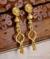 Stylish 1 Gram Gold Bridal Danglers Light Weight Earring Designs ER5629