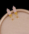 Daily Wear Amethyst Stone Stud Earring At Affordable Price ER5647