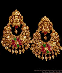 High Quality Matt Finish Antique Dangler Earring Chandabali Design ER5662