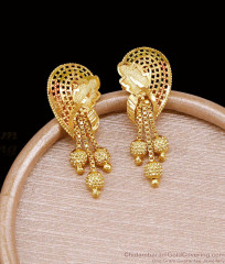 Classic Mango Design Gold Imitation Earring For Brides ER5676 Classic Mango Design Gold Imitation Earring For Brides ER5676