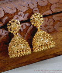 Buy Online Micro Gold Plated Jhumkas Bridal Collections ER5690