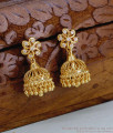 High Quality Ad Stone Gold Covering Jhumkas At Affordable Price ER5706