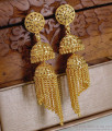 South Indian 1 Gram Gold Double Layer Jhumki Bridal Collections ER5715 South Indian 1 Gram Gold Double Layer Jhumki Bridal Collections ER5715