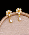 South Indian Gold Imitation Pearl Earring Collections ER5730 South Indian Gold Imitation Pearl Earring Collections ER5730