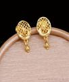 Two Gram Gold Peacock Stud Earring Without Stone ER5734 Two Gram Gold Peacock Stud Earring Without Stone ER5734