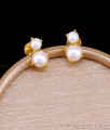 Daily Wear Gold Plated Pearl Stud Earring At Affordable Price ER5739 Daily Wear Gold Plated Pearl Stud Earring At Affordable Price ER5739