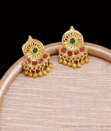 New Arrival Micro Gold Plated Screw Back Earring ER5752 New Arrival Micro Gold Plated Screw Back Earring ER5752