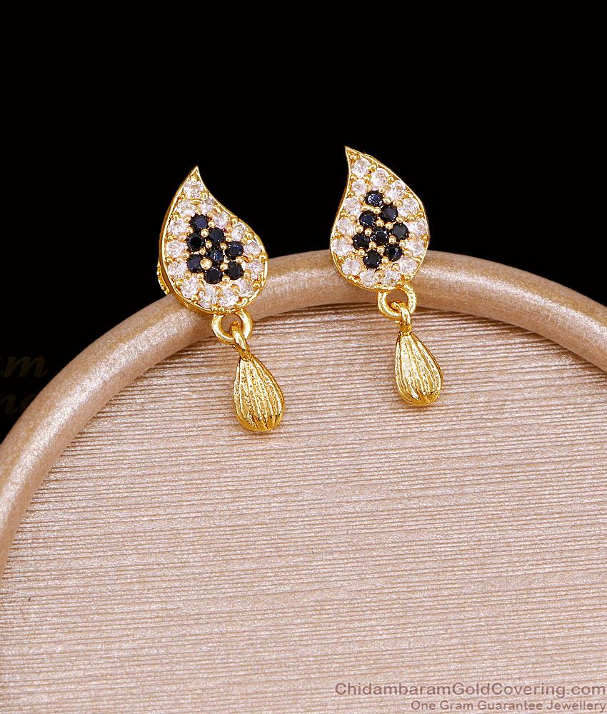Evil Eye Gold Plated Mango Drop Earring Shop Online ER5763 Evil Eye Gold Plated Mango Drop Earring Shop Online ER5763
