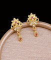 Stylish Ad Stone Gold Imitation Earring Drops Design ER5797 Stylish Ad Stone Gold Imitation Earring Drops Design ER5797