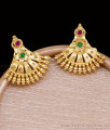 Real Gold Look Ad Stone Visiri Kammal Ad Stone Earring ER5804 Real Gold Look Ad Stone Visiri Kammal Ad Stone Earring ER5804