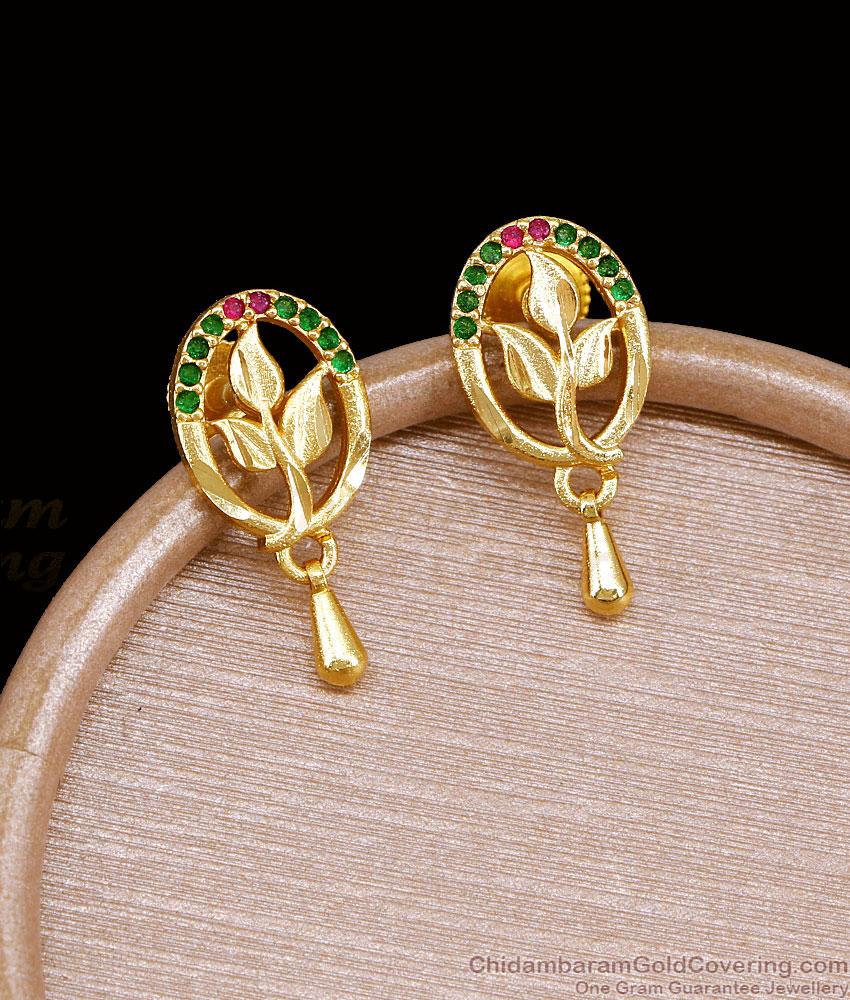 New Model Floral Design Gold Imitation Earring Online ER5806 New Model Floral Design Gold Imitation Earring Online ER5806