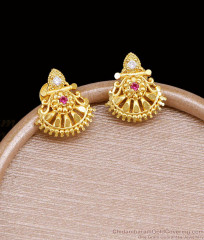 Light Weight Small Gold Imitation Stud Earring Shop Online ER5808