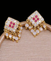 New Model Gati Stone Designer Impon Earring Online ER5816 New Model Gati Stone Designer Impon Earring Online ER5816