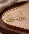 Elegant 5 Metal Ad Traditional Hanging Earrings ER5821 Elegant 5 Metal Ad Traditional Hanging Earrings ER5821
