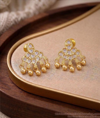 Elegant 5 Metal Ad Traditional Hanging Earrings ER5821 Elegant 5 Metal Ad Traditional Hanging Earrings ER5821