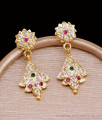 High Quality Five Metal Stone Dangler Women Fashion Earring ER5825 High Quality Five Metal Stone Dangler Women Fashion Earring ER5825