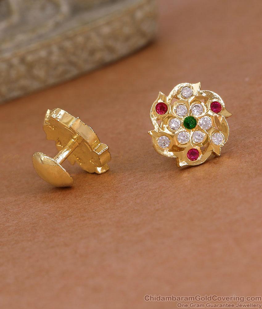 Traditional Impon Panchaloha Stud Earring Online ER5830