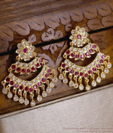Premium Quality Bridal Wear Impon Dangler Earring ER5833 Premium Quality Bridal Wear Impon Dangler Earring ER5833
