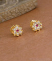 Small Daily Wear Impon Stud Earring Collection Online ER5847 Small Daily Wear Impon Stud Earring Collection Online ER5847