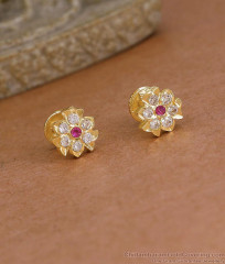 Small Daily Wear Impon Stud Earring Collection Online ER5847 Small Daily Wear Impon Stud Earring Collection Online ER5847