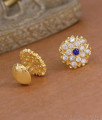High Quality Five Metal Sapphire Stone Earring ER5851