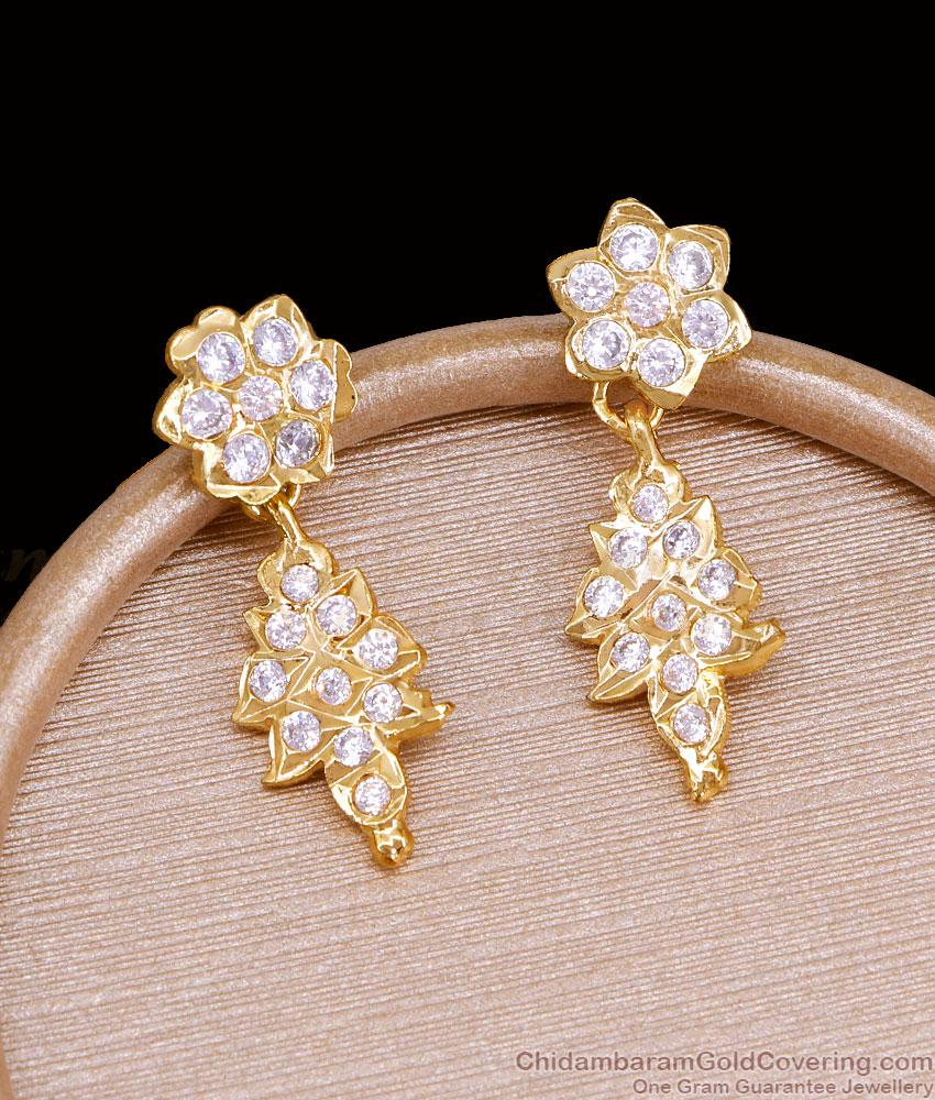 Original Impon Gold Finish Dangler For Women Fashion ER5899